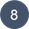 Circle shape with number 8